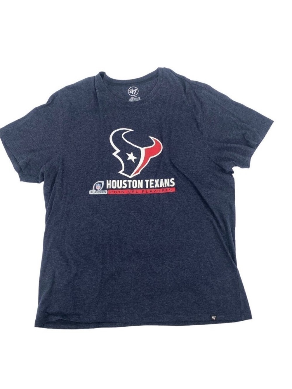 47 Brand HOUSTON TEXANS 2015 PLAYOFF T-SHIRT Size XXL